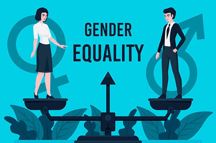 Kondisi ketika laki-laki dan perempuan memiliki hak, tanggung jawab, kesempatan, dan diperlakukan secara sama rata adalah kesetaraan gender. Sumber foto: Google