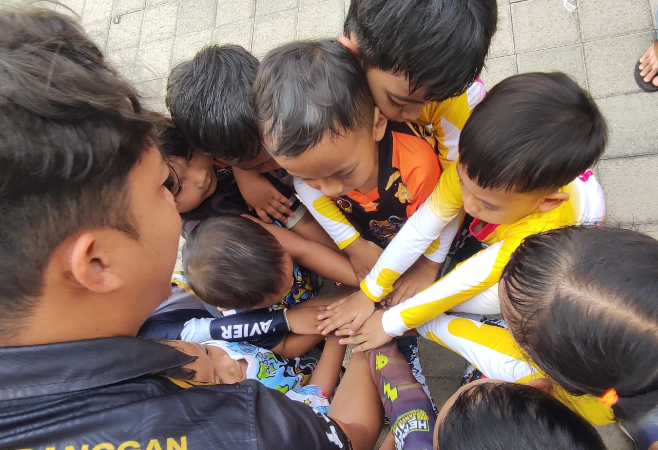 Asah fisik para bocah