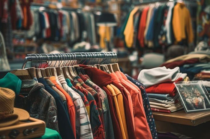 Di tengah arus mode yang terus berubah dan cepat berganti, muncul satu tren yang justru bergerak ke arah sebaliknya yaitu thrifting. sumber foto: pinterest