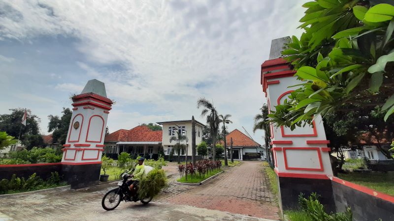DILIRIK: Aset pemerintahan pusat yang berada di Kecamatan Mojosari tengah dilirik Pemkab Mojokerto menjadi bakal pusat pemeritahan baru.
