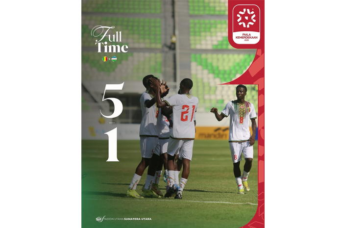 Timnas Mali U-17 Menang Telak atas Timnas Uzbekistan U-17 di Laga Pertama Piala Kemerdekaan 2025 (IG @official.pialakemerdekaan)