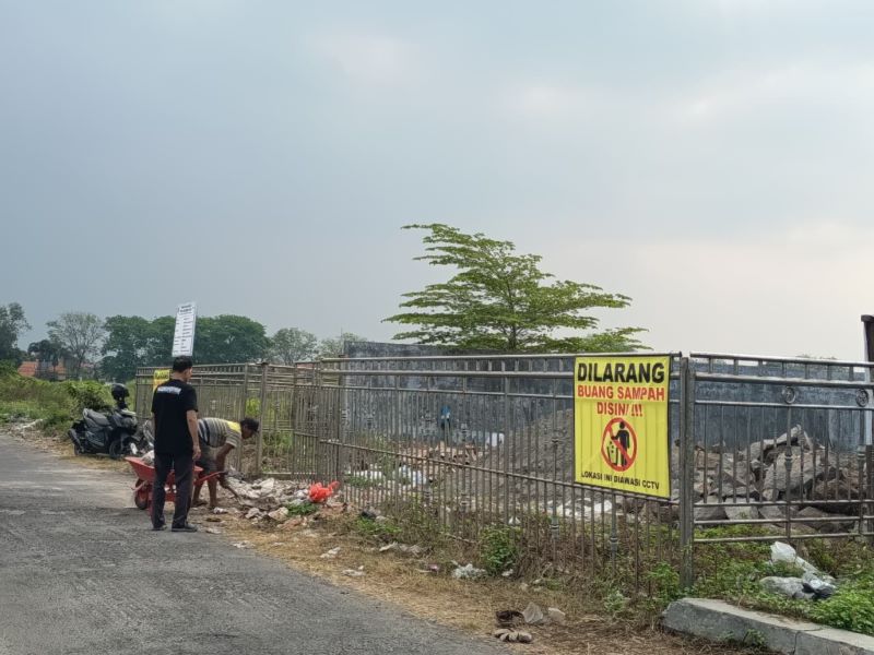 DIREALISASIKAN: Proyek TPS3R di Kelurahan Wates, Kecamatan Magersari, Kota Mojokerto mulai tahap pengerjaan kemarin.