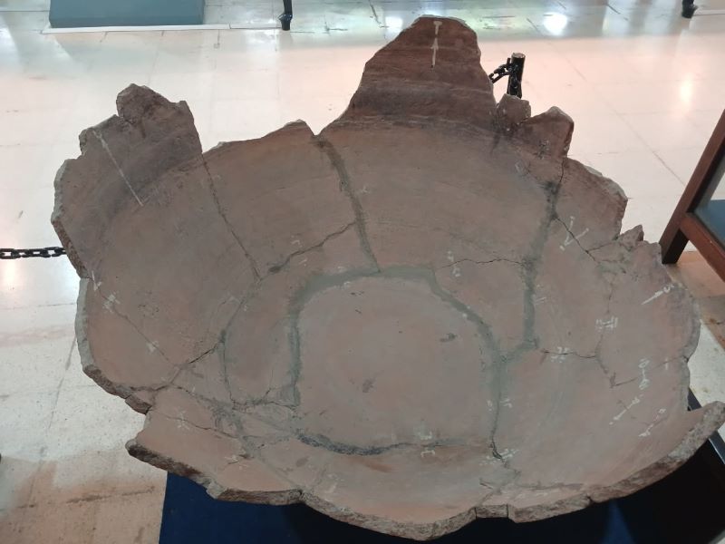 KUNO: Berbagai jenis gerabah terakota peninggalan Kerajaan Majapahit koleksi Museum Majapahit, Desa/Kecamatan Trowulan, Kabupaten Mojokerto.