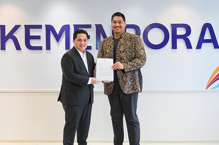 Kabar Baik dari PSSI, Naturalisasi Miliano Jonathans Telah Diproses agar Bisa Segera Gabung di Timnas Indonesia (IG @erickthohir)