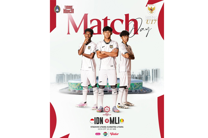 Main Malam! Ini Jam Tayang dan Siaran Langsung Timnas Indonesia U-17 vs Mali U-17 di Ajang Piala Kemerdekaan 2025 (IG @timnasindonesia)
