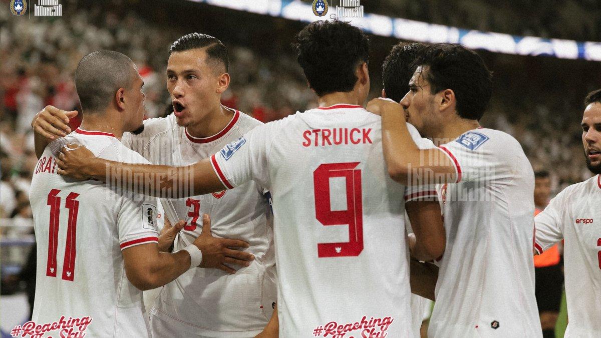 Selebrasi Gol Timnas Indonesia Melawan Australia.
