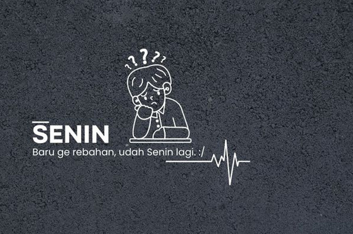 Senin pagi sering kali datang dengan segudang beban, alarm yang terasa terlalu nyaring. Sumber foto: Pinterest