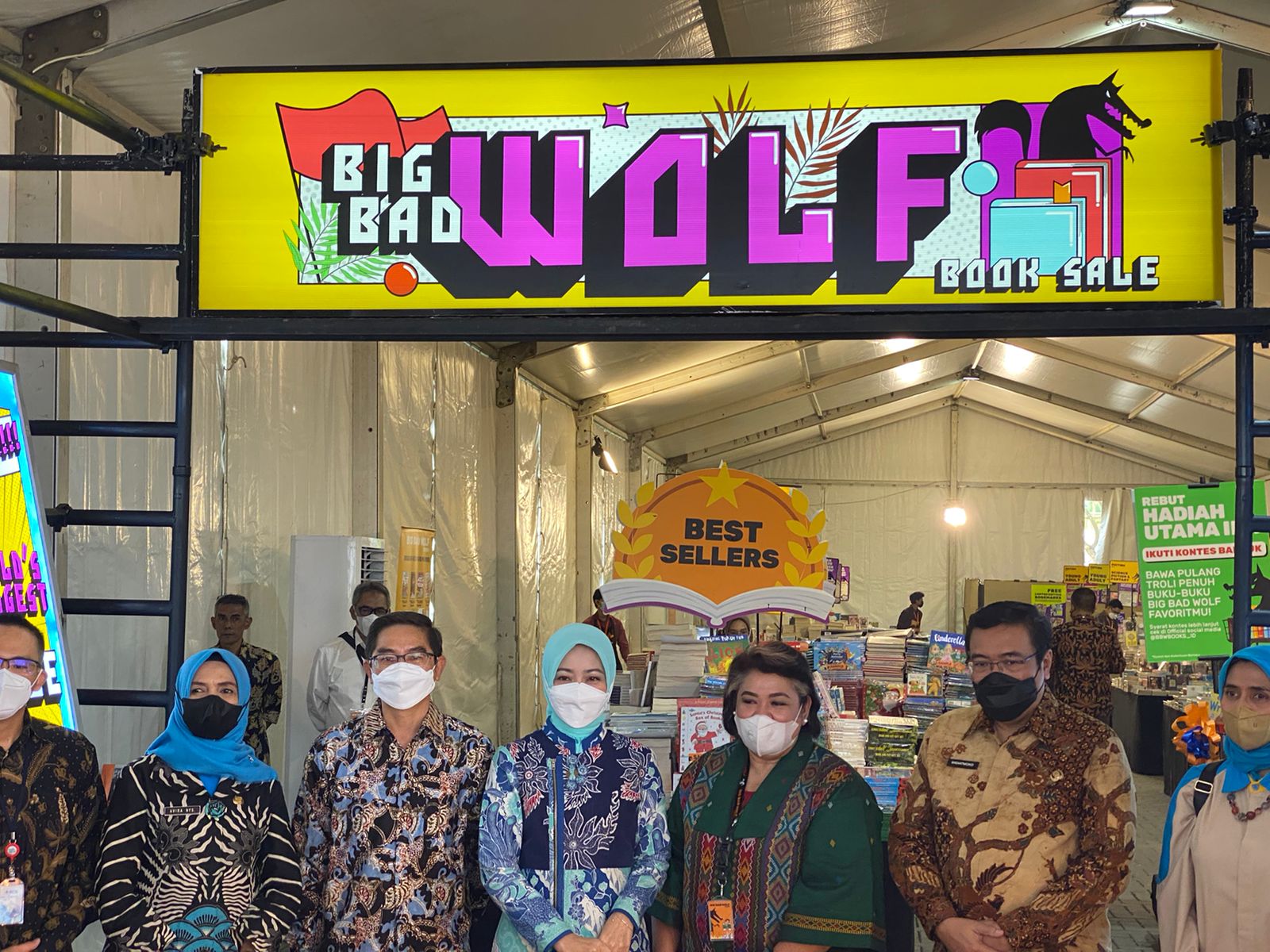Pembukaan Big Bad Wolf Book Sale 2025.