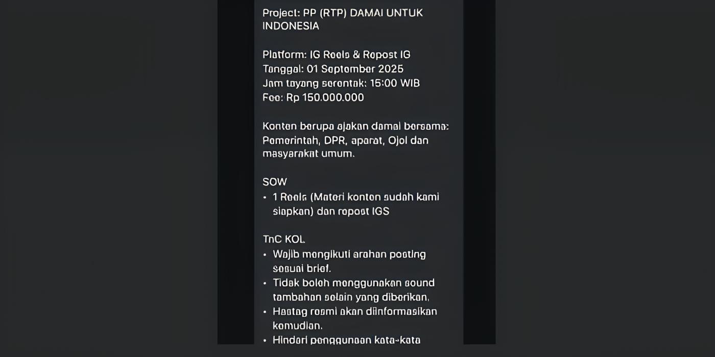 Uang Rakyat Untuk Buzzer? Jerome Polin Ungkap Tawaran bayar Rp150 Juta Sekali Posting