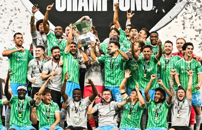 Sounders sukses angkat trofi Piala Liga 2025 usai kalahkan Inter Miami 3-0 dalam partai final, pada Senin (1/9) di Lumen Field