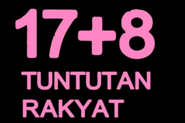 Tuntutan Rakyat 17+8, Begini Isinya