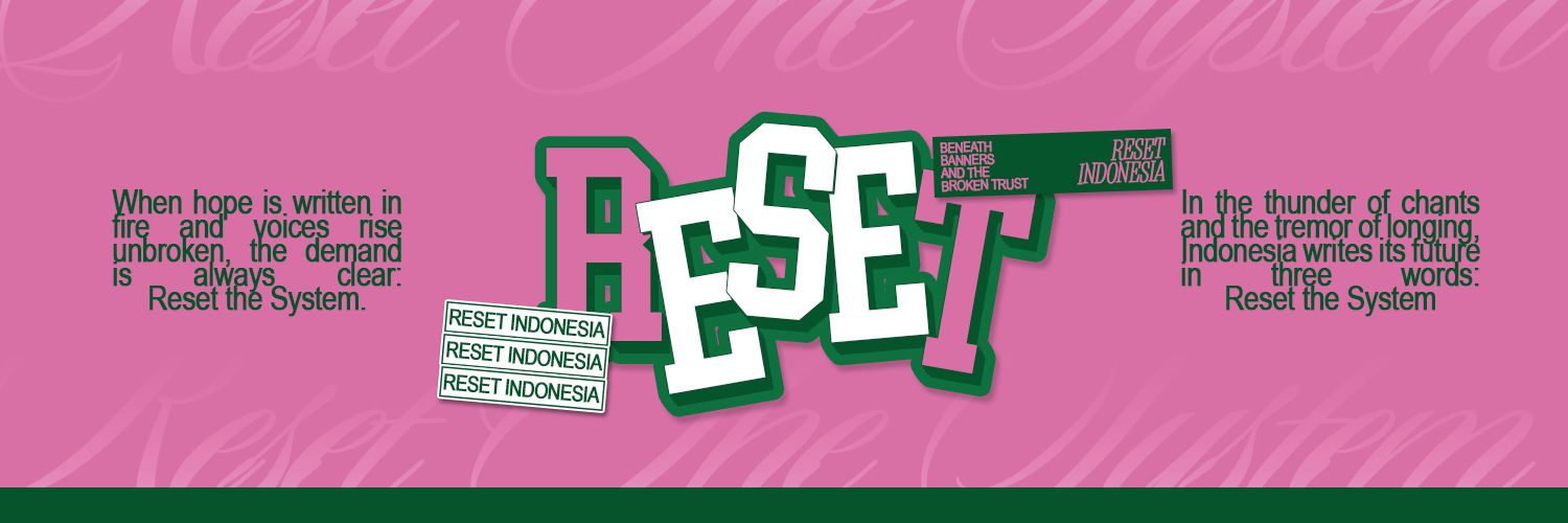 Apa makna tagar #ResetIndonesia?
