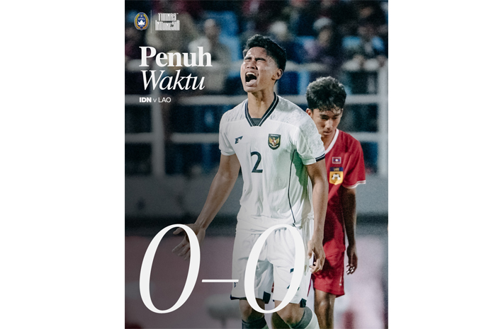 Hasil Imbang Tanpa Gol Melawan Laos, Timnas Indonesia U-23 Wajib Bangkit untuk Lolos ke Putaran Final Kualifikasi Piala Asia U-23 2026 (IG @timnasindonesia)