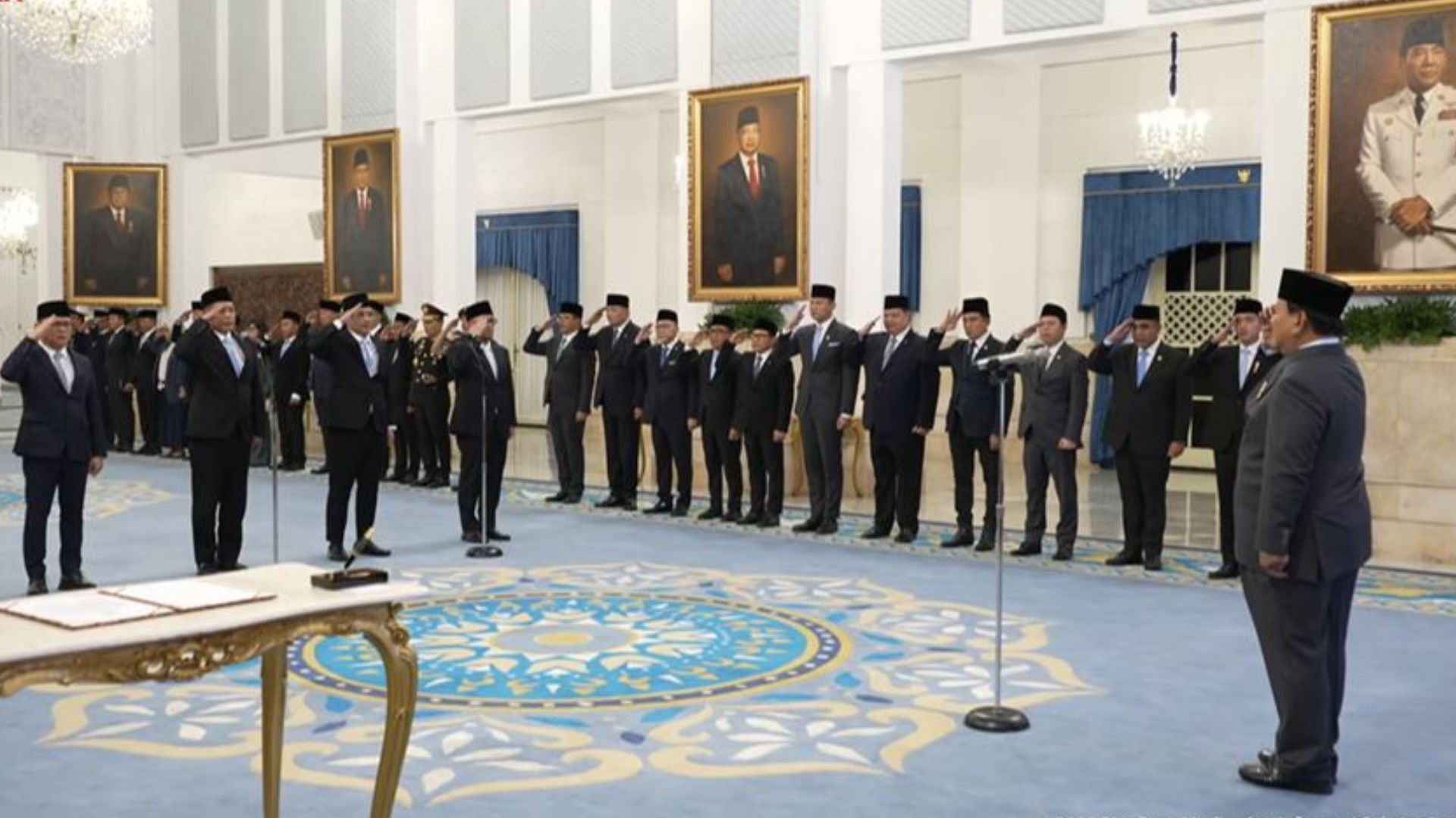 Presiden Prabowo Reshuffle Kabinet Merah Putih.
