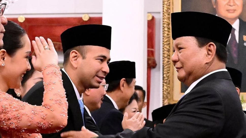 Raffi Ahmad, Nagita Slavina, dan Prabowo Subianto