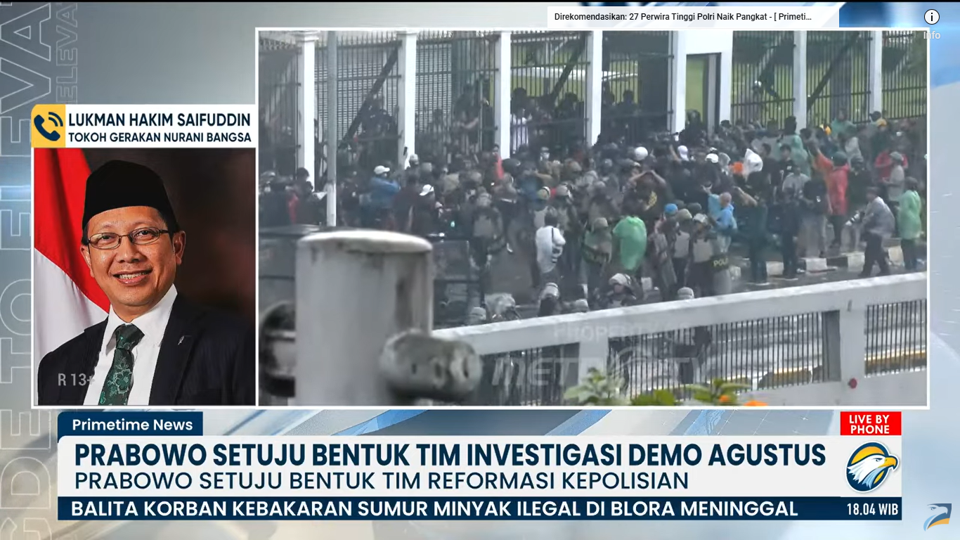 Prabowo Bentuk Komisi Reformasi Polri, Harapan Baru untuk Kepolisian Indonesia