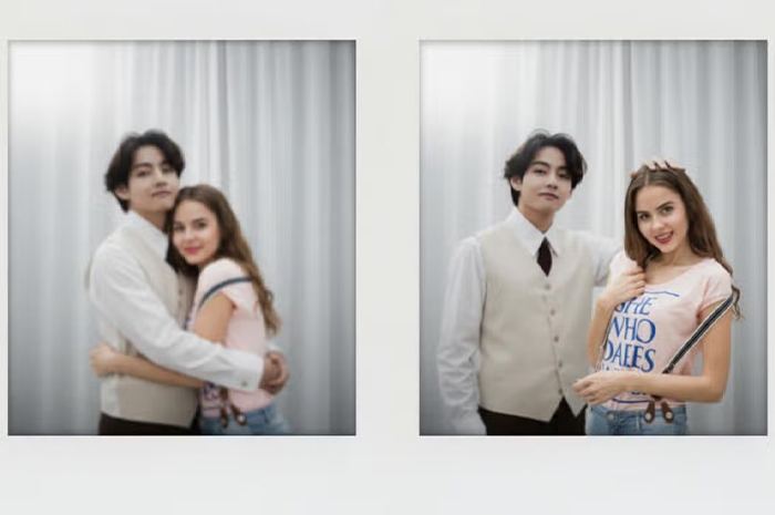 Salah satu hal yang dapat dengan cepat diwujudkan adalah tren mengedit foto bersama idola menggunakan kecerdasan buatan atau AI. Sumber foto: Google
