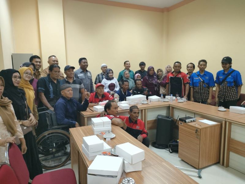 PENDAMPINGAN: Komisi IV DPRD Kabupaten Mojokerto berkomitmen memperjuangkan hak para disabilitas agar memiliki kesempatan yang sama untuk hidup sejahtera dan bermartabat.