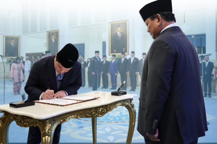 Erick Thohir resmi jadi Menpora, kursi Menteri BUMN kosong.