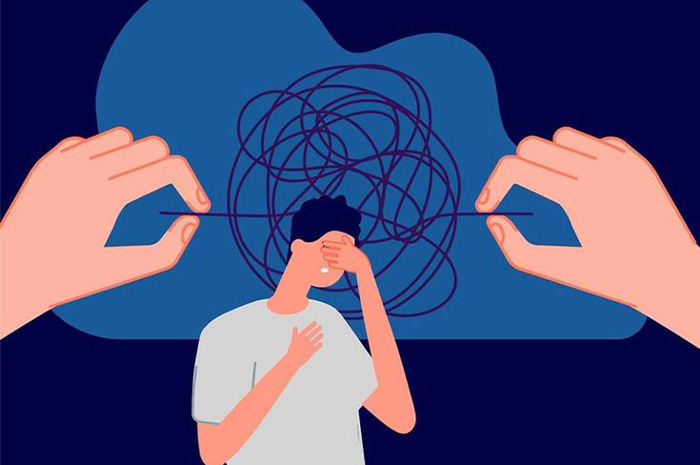 Gangguan kesehatan mental memiliki beragam bentuk dan tingkat keparahan. sumber foto: pinterets