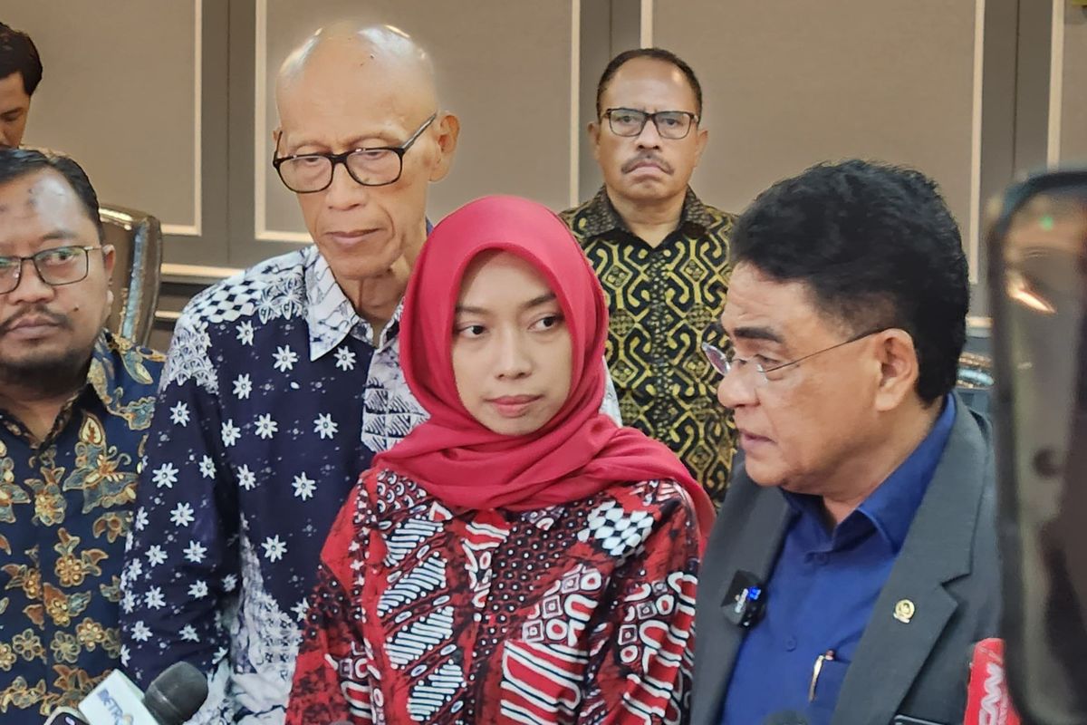 Orang tua, istri, hingga kuasa hukum ADP mendatangi Gedung DPR RI untuk mengikuti rapat dengar pendapat (RDP) dengan Komisi XIII DPR.