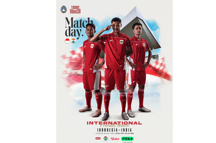 Jangan Terlewat! Berikut Jam Tayang Timnas Indonesia U-23 vs India U-23 di Laga Uji Coba Malam Ini (IG @timnasindonesia)