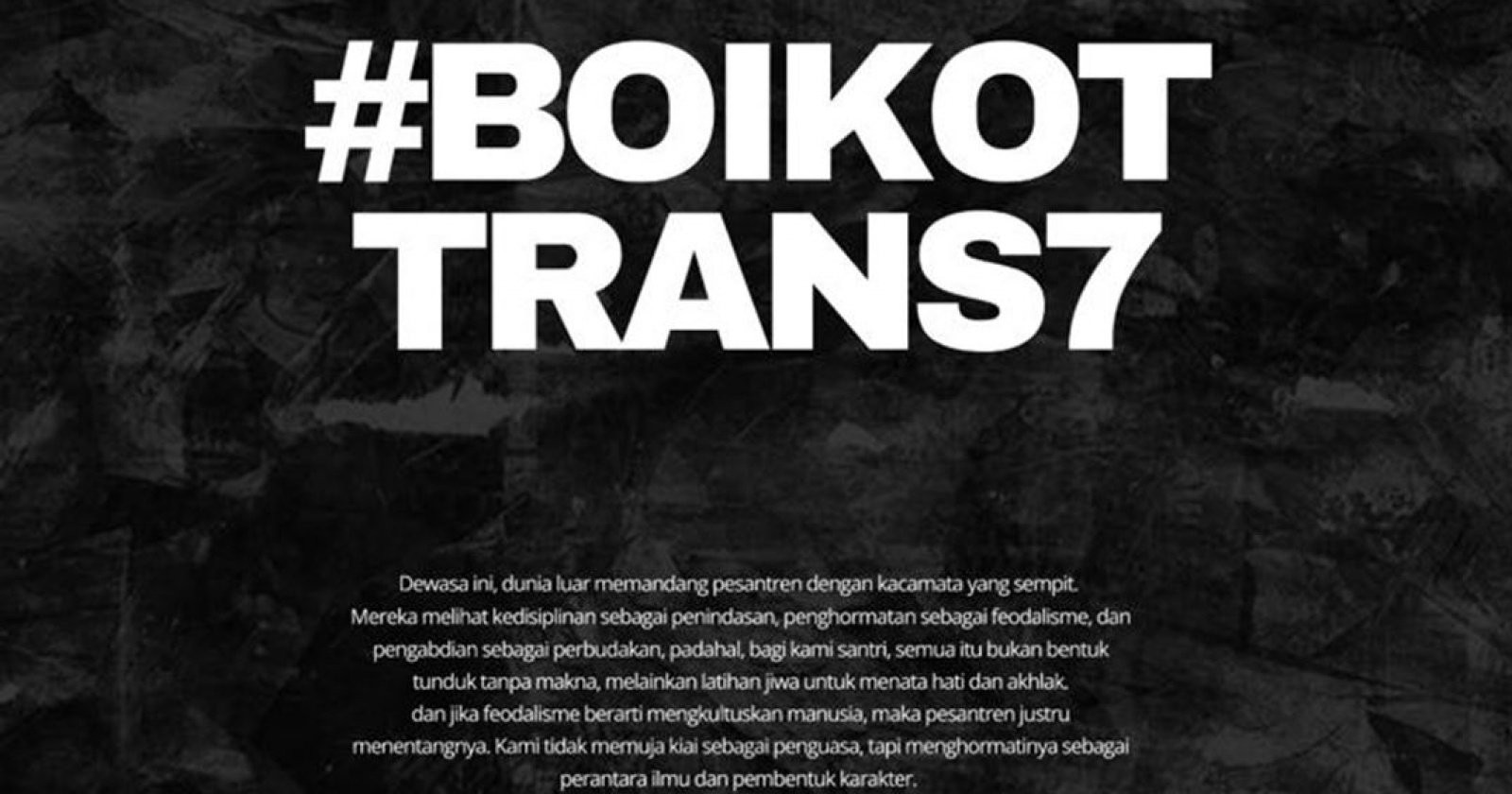 Kontroversi Tayangan Trans7 Picu Reaksi Keras dari GP Ansor Subang