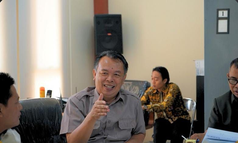Ketua Komisi II DPRD Kota Mojokerto Santoso Bekti Wibowo