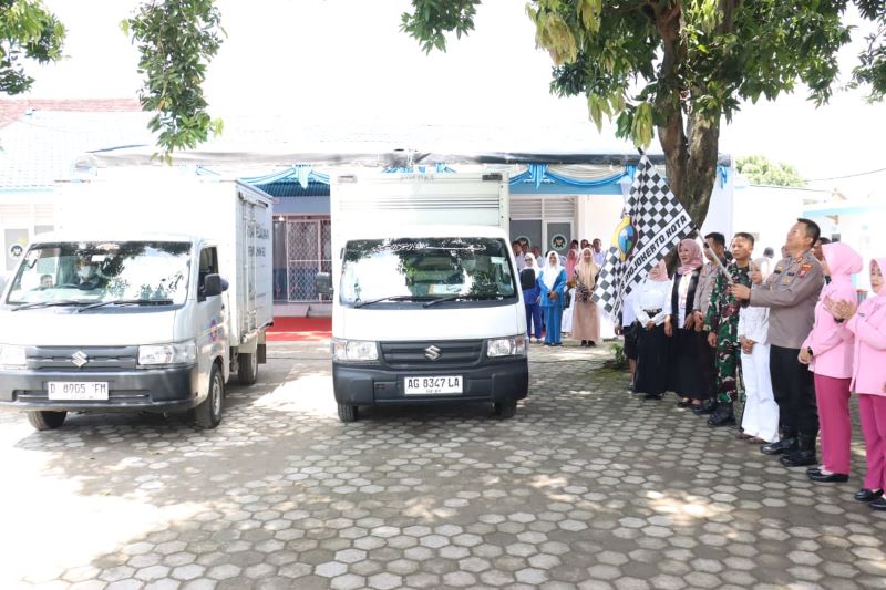 UNIT BARU: SPPG milik Polres Mojokerto Kota di Dusun Karangasem, Desa Pagerluyung, Kecamatan Gedeg, yang diresmikan Rabu (29/10) lalu.