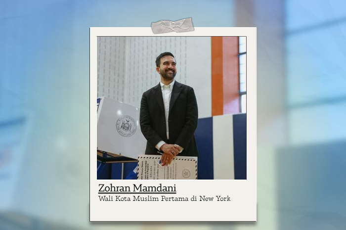 Zohran Mamdani Jadi Wali Kota Muslim Pertama dan Termuda di New York.