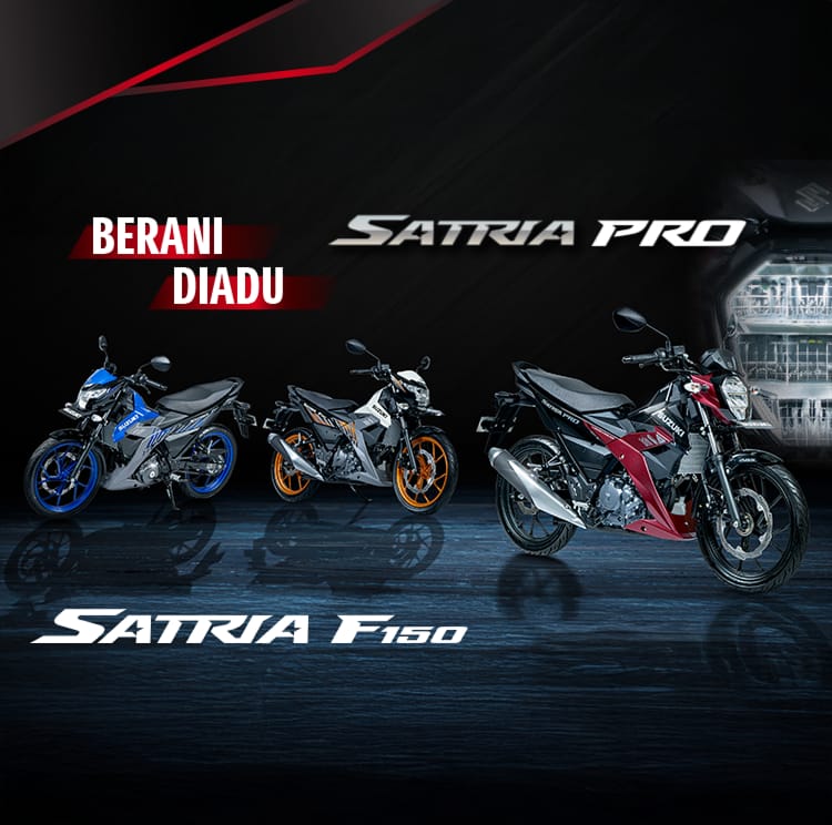 Suzuki resmi luncurkan dua varian Satria terbaru tahun 2025, yaitu Satria Pro dan Satria F150.