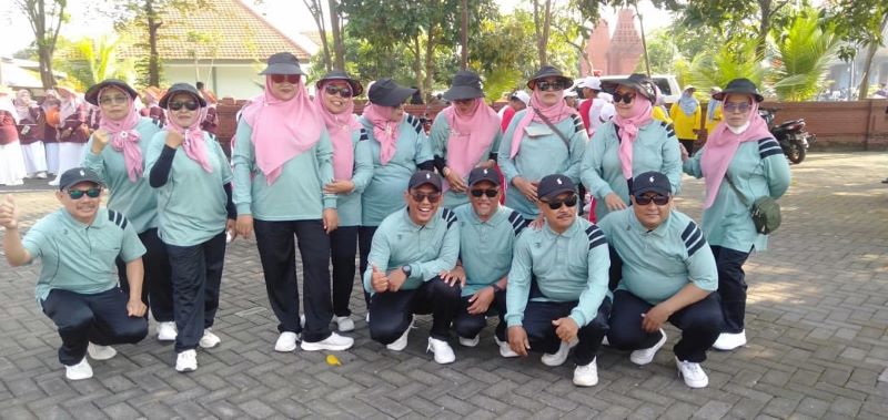 PARTISIPASI AKTIF: Kelompok Kerja Kepala Sekolah (K3S) Kecamatan Mojoanyar memberikan dukungan penuh pelaksanaan event Guru Favorit besutan Jawa Pos Radar Mojokerto.