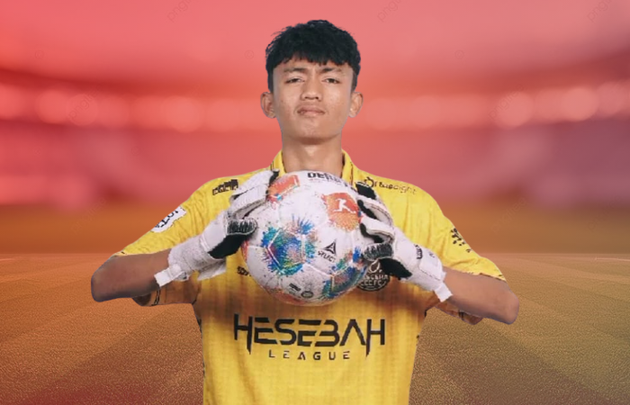 Rizki Nur Fadhilah, Pesepakbola Muda Asal Bandung (Sumber Foto: Tiktok /@rizki.nur.fadilla6)