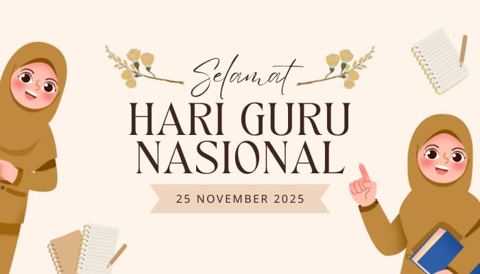 20 ungkapan yang memotivasi untuk Hari Guru 2025, ideal untuk dijadikan caption, kartu ucapan, dan pesan penghargaan.