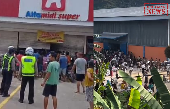 Viral Warga Sibolga dan Tapteng Jarah Gudang Bulog dan Supermarket