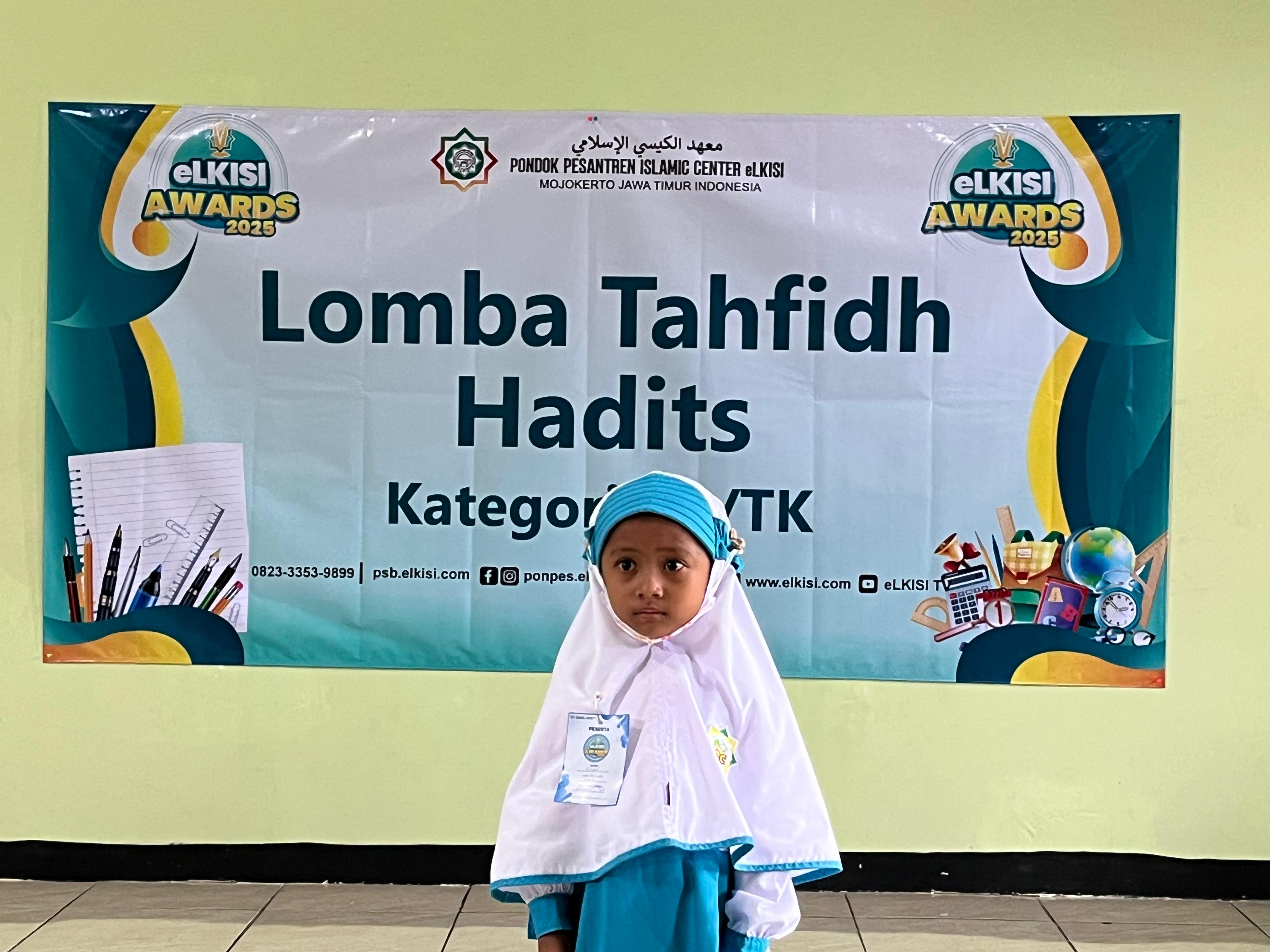 Peserta lomba tahfid hafis pada Elkisi Award 2025.
