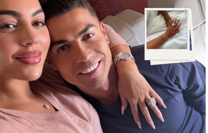 Georgina Pamerkan Cincin Berlian di Media Sosialnya pada Bulan Agustus Lalu (Sumber Foto: Instagram /@georginagio)