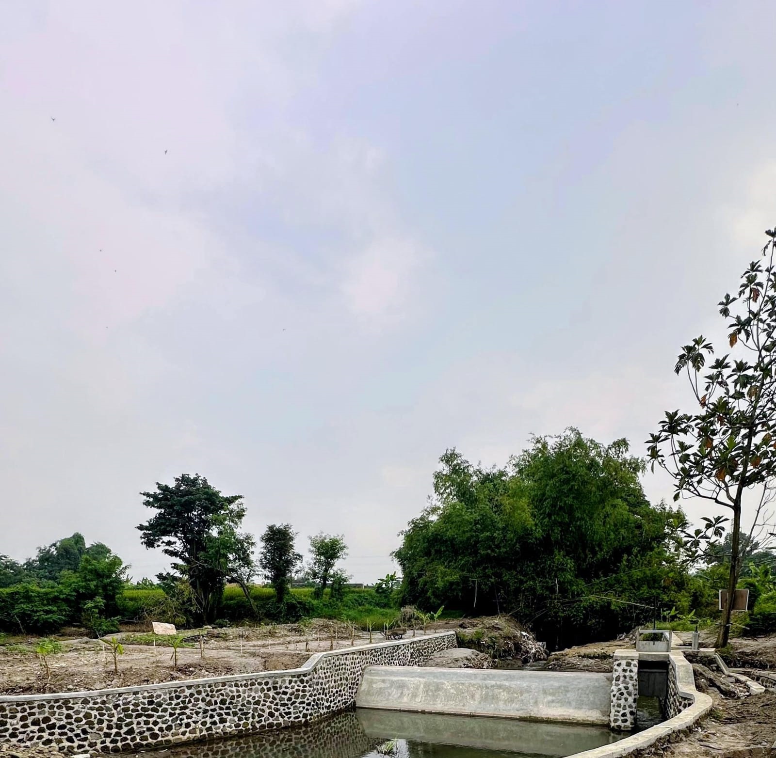 PRIORITAS: Dinas PUPR Kabupaten Mojokerto sukses merampungkan pengerjaan rehabilitasi jaringan Irigasi Jembul, Kecamatan Jatirejo.