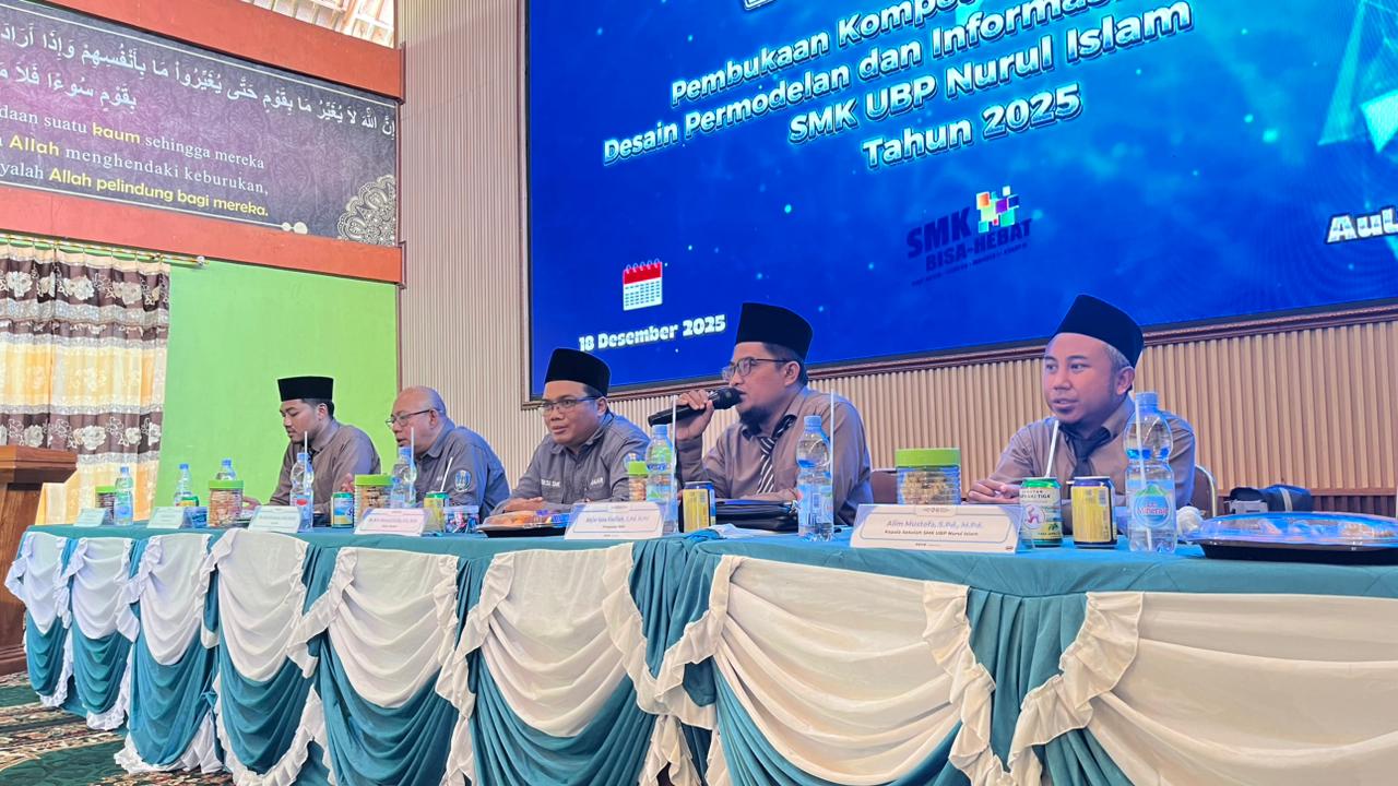 KUNJUNGAN: Disdik Jatim vitiasi ke SMK UBP terkait pengembangan program DPIB atau arsitektur.