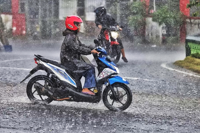 Sejumlah wilayah di Mojokerto akan mengalami hujan deras.