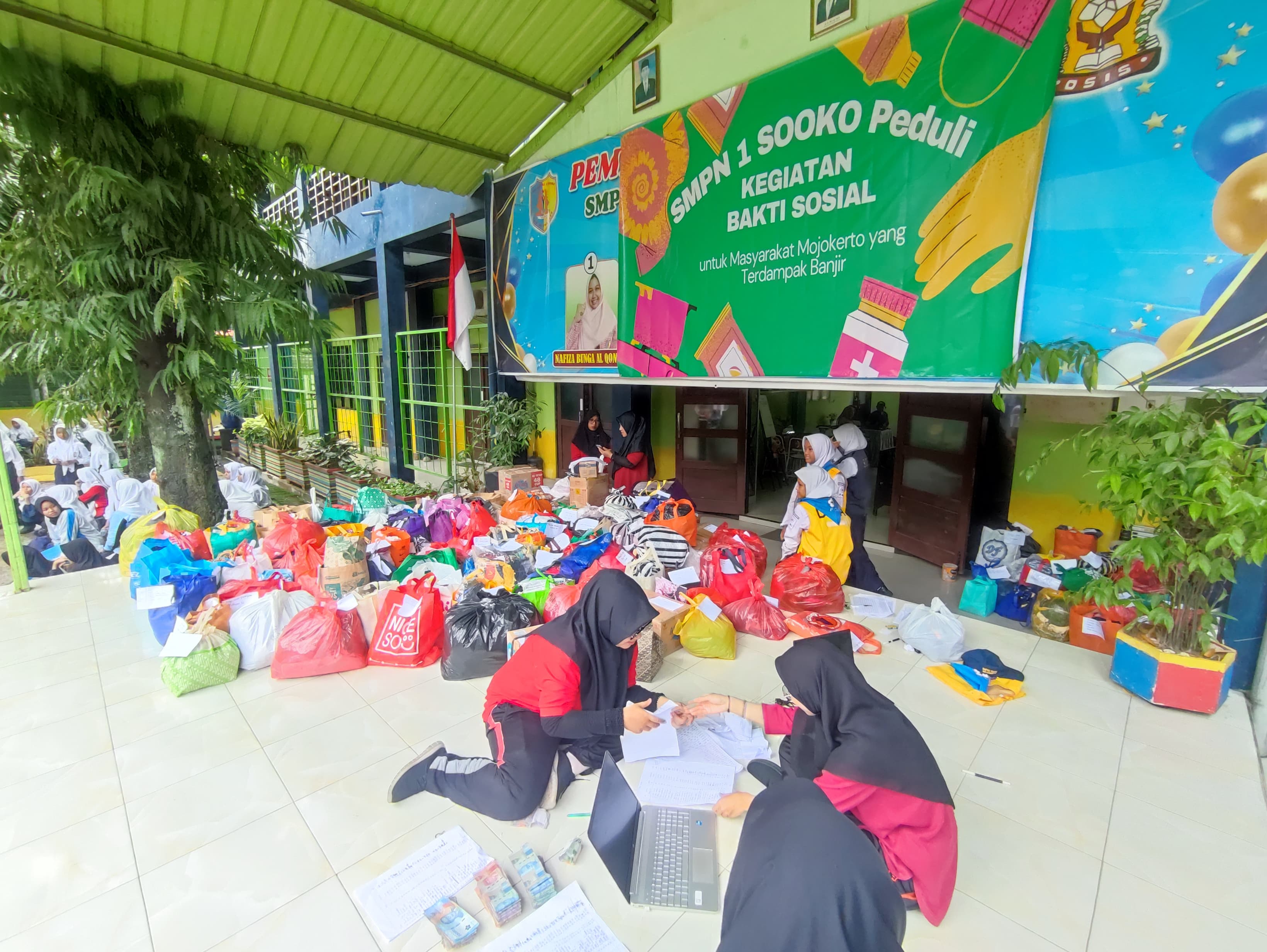 MASIH BURAM: Pelaksanaan kegiatan pembelajaran di SMPN 1 Sooko beberapa waktu lalu. Hingga akhir tahun ini, Dispendik Kabupaten Mojokerto masih menanti regulasi terkait penerapan TKA bagi jenjang SD d