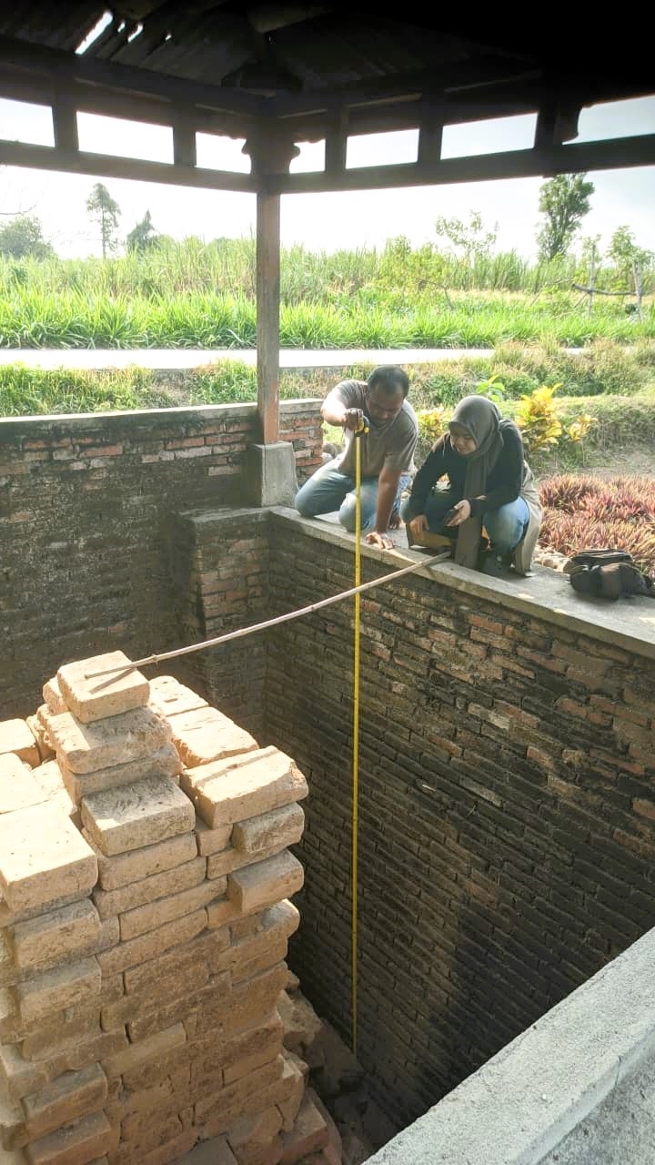 BERSEJARAH: Situs Candi Grinting di Kecamatan Jatirejo, sempat dikaji TACB Disbudporapar Kabupaten Mojokerto dalam proses penetapan cagar budaya tahap III.&nbsp;