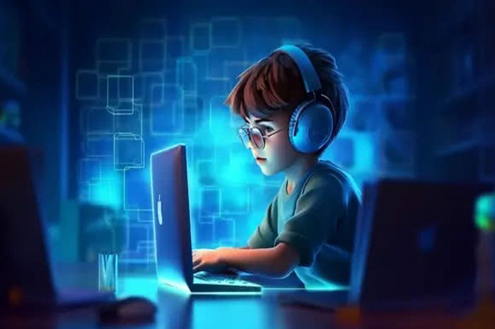 Dampak terlalu lama bermain game bisa menimbulkan kerusakan kesehatan.