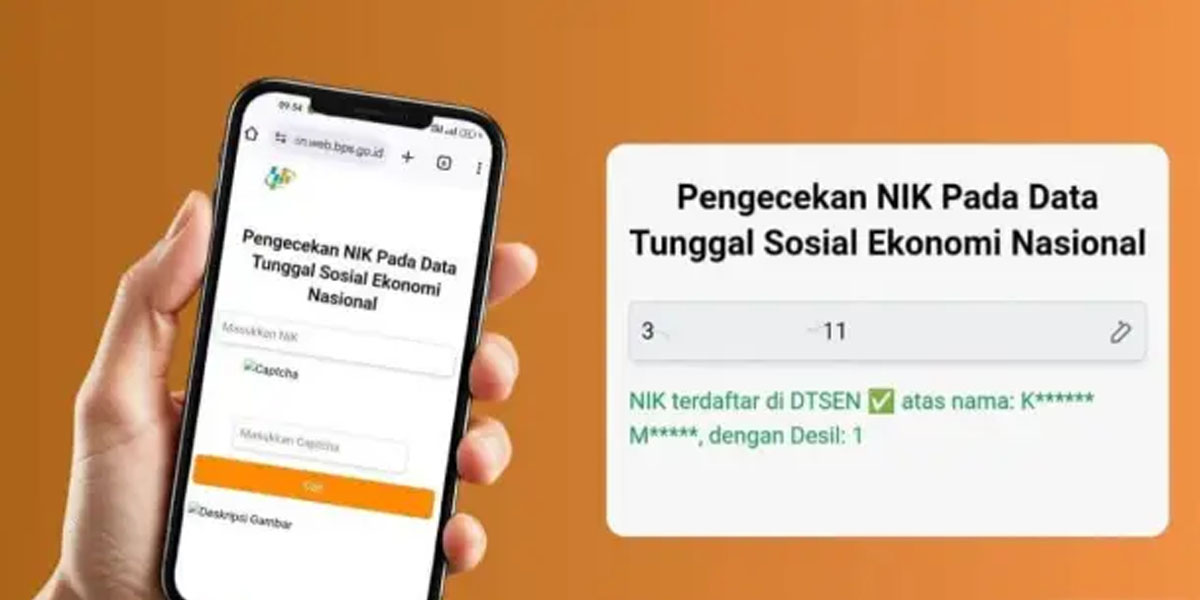 Pengecekan data bansos melalui aplikasi Kemensos