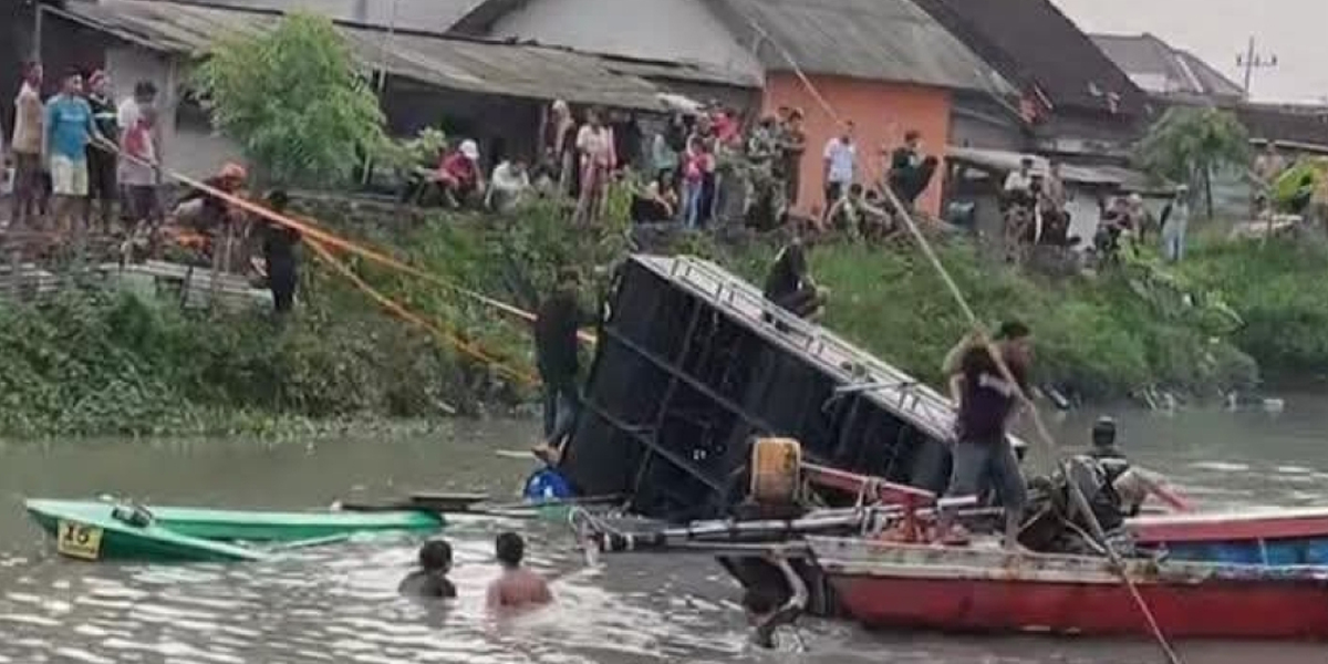 Sound horeg tenggelam saat tradisi Nyadran di Sidoarjo