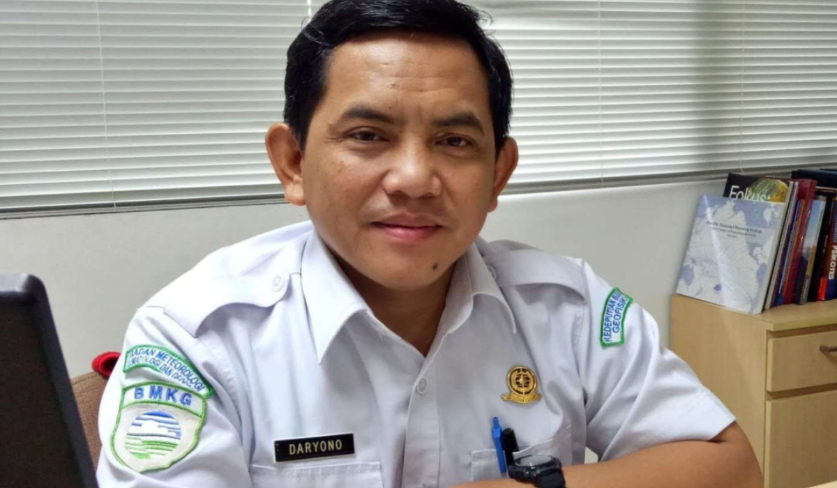 Kepala Bidang Mitigasi Gempa Bumi dan Tsunami Badan Meteorologi Klimatologi dan Geofisika (BMKG), Daryono