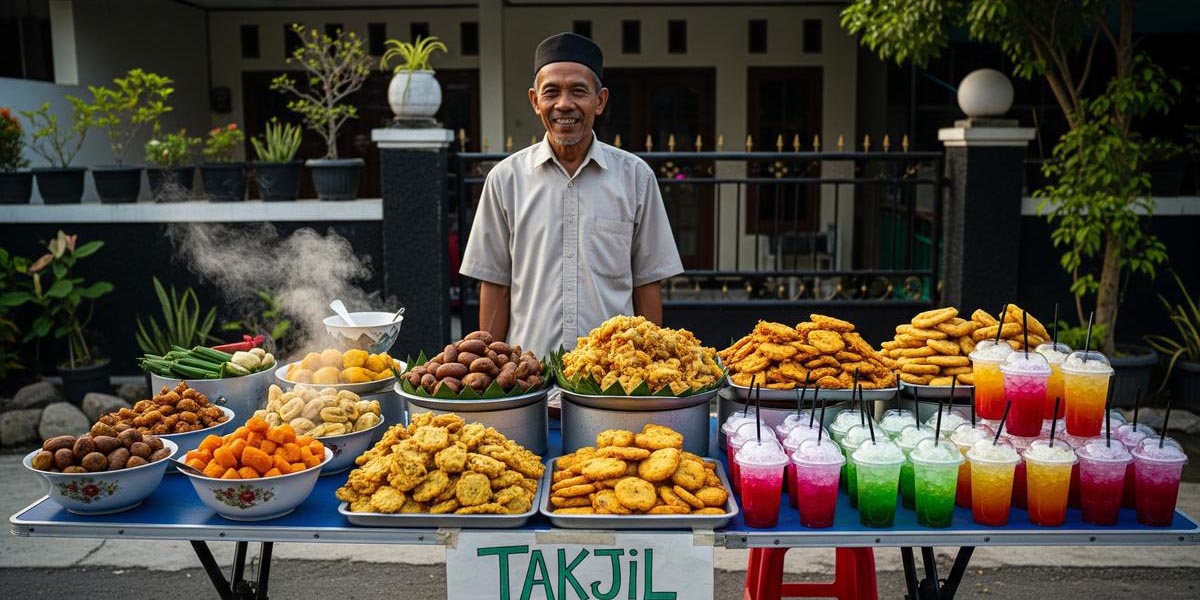 Berburu Takjil, Tradisi Ramadan yang Tak Pernah Sepi.
