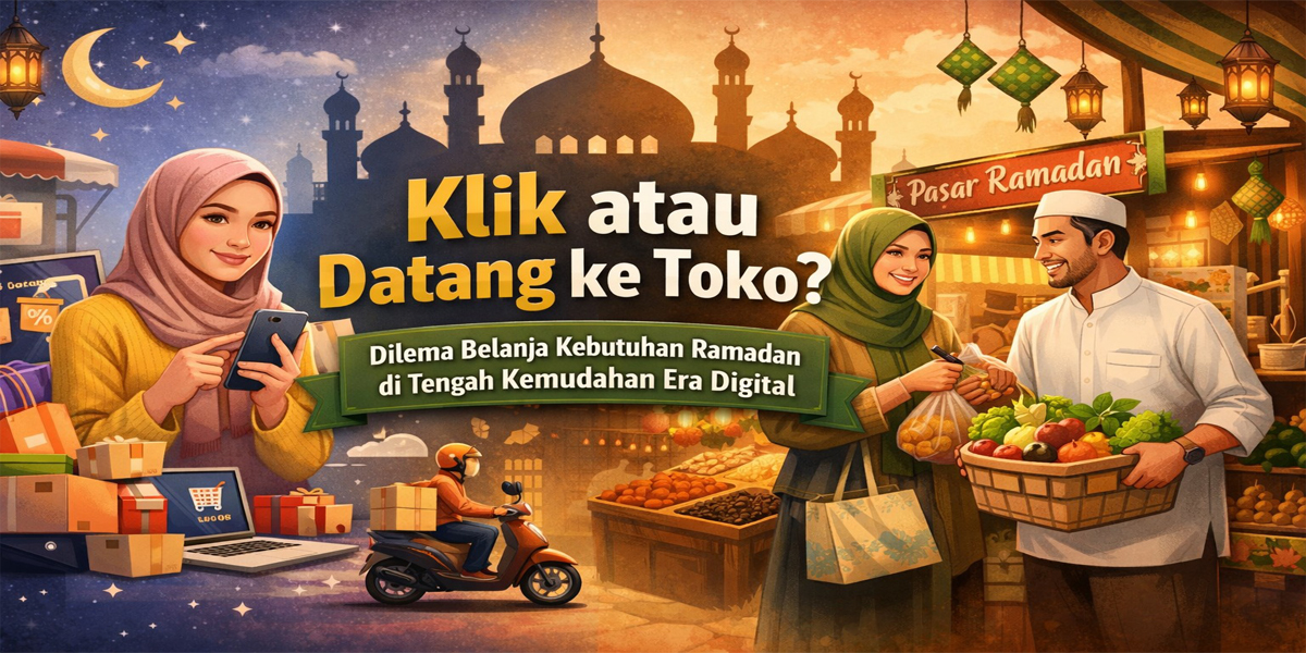 Dilema belanja kebutuhan Ramadhan di era digital!