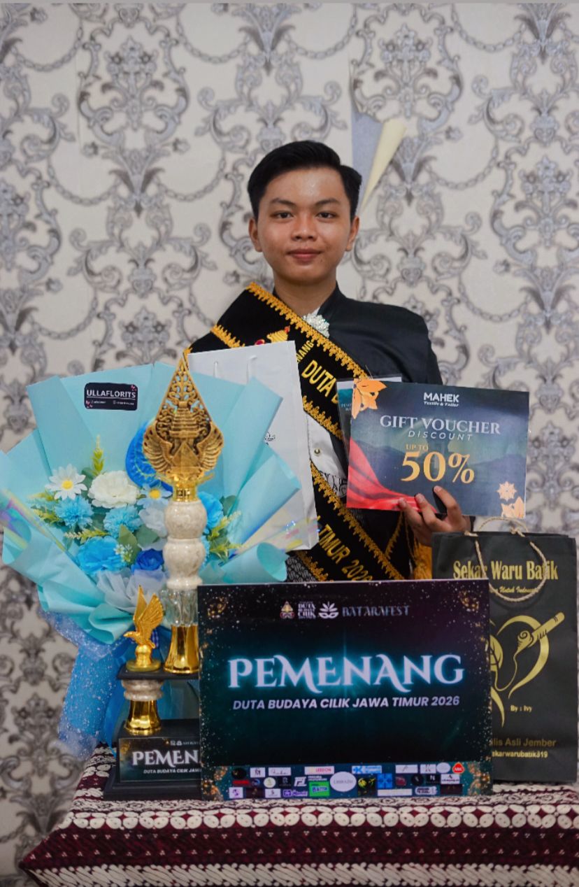 Adzkiano Raffasya Alfarizki Susanto resmi dinobatkan sebagai Pemenang Duta Budaya Cilik Jawa Timur 2026.