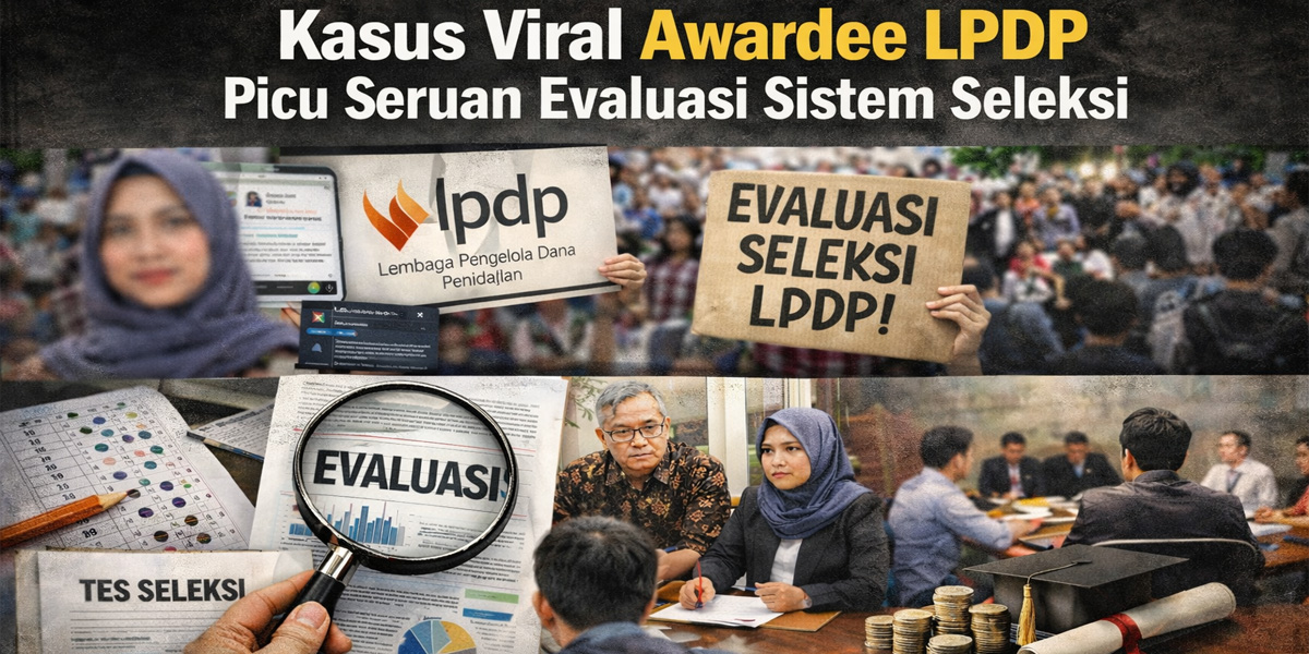 Kasus Viral Awardee LPDP Picu Seruan Evaluasi Sistem Seleksi